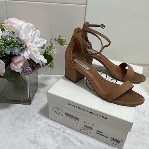 Steve Madden block heel ankle strap sandal